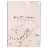 Porte-bloc Marque femme entrepreneur personnalisée (Dos)