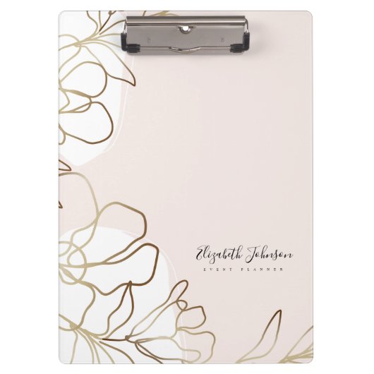 Porte-bloc Marque femme entrepreneur personnalisée (Devant)