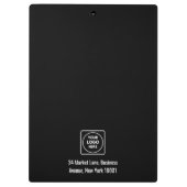 Porte-bloc Marques de logos d'entreprise modernes Pro clipboa (Dos)