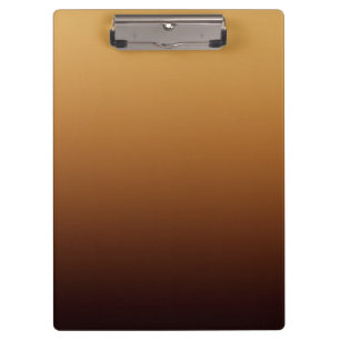 Porte-bloc Marron Chocolat Doré Couleurs Chaudes