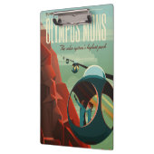 Porte-bloc Mars Olympus Mons Système solaire Volcano le plus  (Gauche)