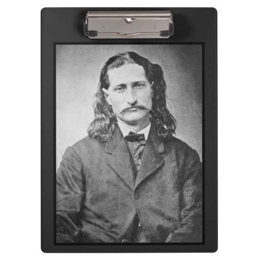 Porte-bloc Marshal Wild Bill Hickok Old West Gunfighter (Devant)