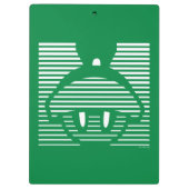 Porte-bloc MARVIN L'Icône rayée MARTIAN™ (Dos)