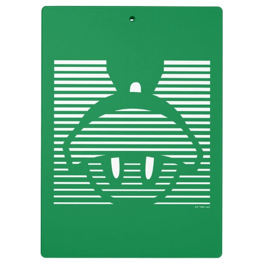 Porte-bloc MARVIN L'Icône rayée MARTIAN™ (Dos)