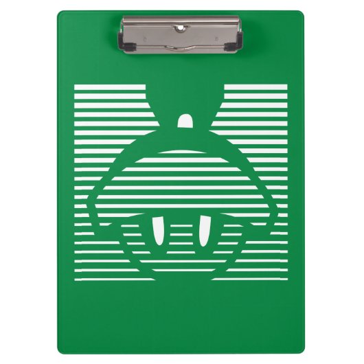 Porte-bloc MARVIN L'Icône rayée MARTIAN™ (Devant)