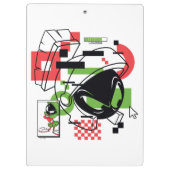 Porte-bloc MARVIN THE MARTIAN™ Glitch (Dos)