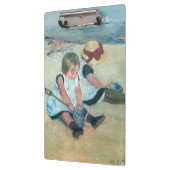 Porte-bloc Mary Cassatt - Enfants jouant sur la plage (Gauche)