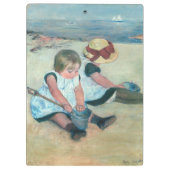 Porte-bloc Mary Cassatt - Enfants jouant sur la plage (Dos)