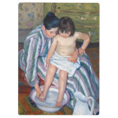 Porte-bloc Mary Cassatt - Le bain de l'enfant (Dos)