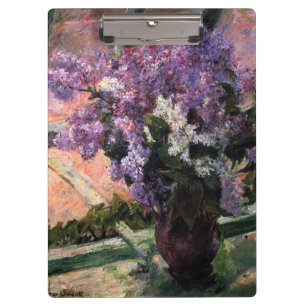 Porte-bloc Mary Cassatt - Lilacs dans une fenêtre