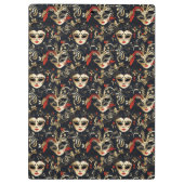 Porte-bloc Masque noir (Dos)