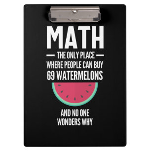 Porte-bloc Maths. Drôle Math Sarcasm Citation Cadeau