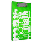 Porte-bloc Maths ; Grandes vertes néon (Swatch)