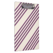 Porte-bloc Mauve violet beige cinq bandes motif (Swatch)