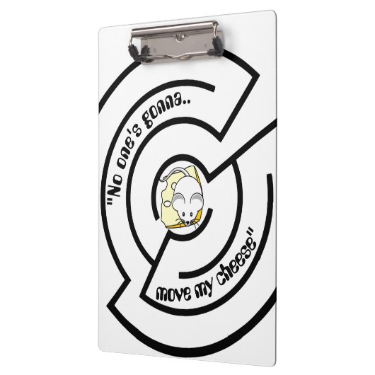 Porte-bloc Maze au fromage à la souris têtu (Gauche)