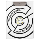 Porte-bloc Maze au fromage à la souris têtu (Devant)