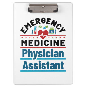 Porte-bloc Médecin d'urgence Assistant