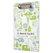 Porte-bloc Médecin porte - bloc personnalisé (Gauche)