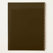 Porte - bloc Médicale Brown avec Stethoscope (Dos)