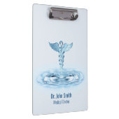 Porte-bloc Médicale Hermes Rod Bleu Caduceus Eau Ondes (Swatch)