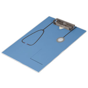 Porte-bloc Médicale Scrubs Infirmière Docteur Porte - bloc bl