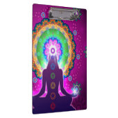 Porte-bloc Méditation de Chakra Conception de motifs floraux (Swatch)