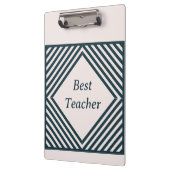 Porte-bloc Meilleur enseignant (Gauche)