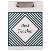 Porte-bloc Meilleur enseignant (Devant)