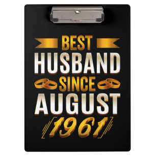 Porte-bloc Meilleur Mari Amusant 59e anniversaire Parents