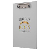 Porte-bloc Meilleur patron du monde (Gauche)