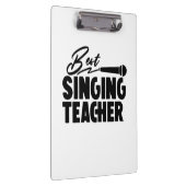 Porte-bloc Meilleur professeur de chant (Swatch)