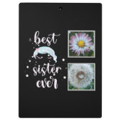 Porte-bloc Meilleure soeur Modèle photo (Dos)