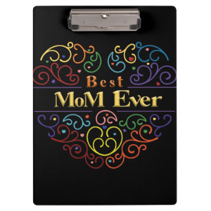 Porte-bloc Meilleures couleurs de maman jamais