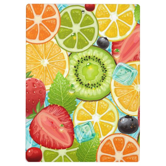 Porte-bloc Mélange de fruits (Dos)