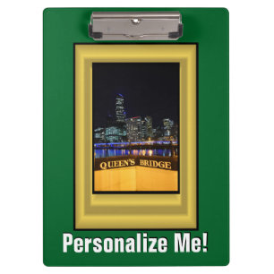 Porte-bloc Melbourne Australie CBD Night Lights