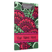 Porte-bloc Mention rose chaud vert Zen Mandala Art Classroom (Swatch)