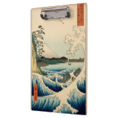 Porte-bloc Mer japonaise de Satta Hiroshige Art (Gauche)