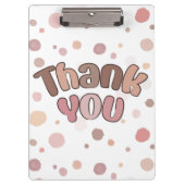 Porte-bloc Merci (Devant)