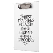 Porte-bloc Merci d'idée de cadeau de classe d'appréciation de (Gauche)