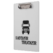 Porte-bloc Mère Trucker drôle et cool par Storeman (Gauche)