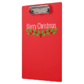 Porte-bloc Merrry Christmas, holiday red, (Gauche)