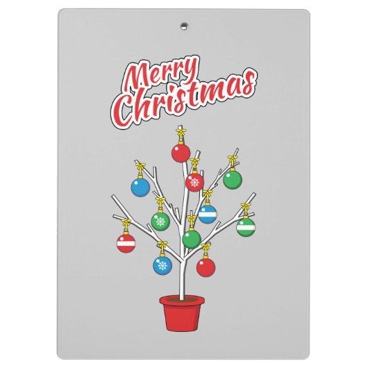 Porte-bloc Merry Christmas (Dos)