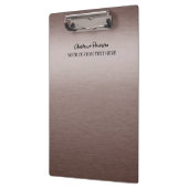 Porte-bloc Métal Brown personnalisé (Gauche)