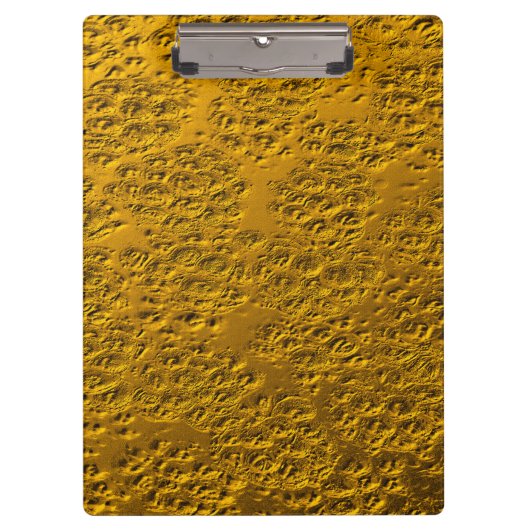 Porte-bloc Métal doré endommagé (Devant)