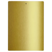 Porte-bloc Métal Or Personnalisé (Dos)