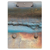 Porte-bloc Métal oxydé (Devant)