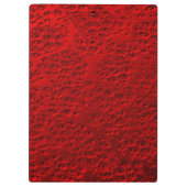 Porte-bloc Métal rouge endommagé (Dos)