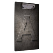 Porte-bloc Métal Rustique Un Porte - bloc Monogramme (Swatch)