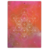 Porte-bloc Metatron, chakra,zen,sacred geometric, angel, (Dos)