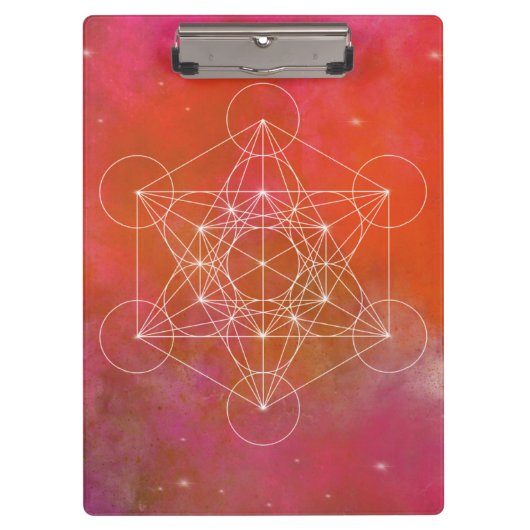 Porte-bloc Metatron, chakra,zen,sacred geometric, angel, (Devant)